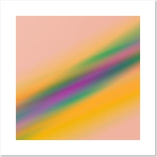 PINK ORANGE BLUE ABSTRACT TEXTURE Posters and Art